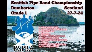 Scottish Pipe Band Championship - 2024 - Grade 1 - All Performances