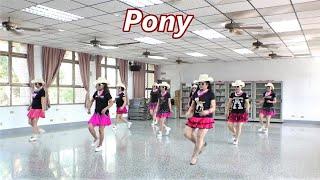 PONY│Line Dance by Enric Nonell (ES)│Demo & Walk Through║小馬│排舞│含導跳║4K