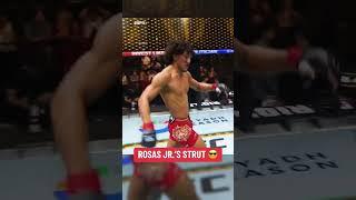 The Rosas Jr. ‘champ walk’ 