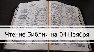 Чтение Библии на 04 Ноября: Псалом 125, Евангелие от Иоанна 2, Книга Иеремии 28, 29