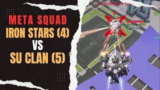  Iron Stars (4) vs SU (5) Clan Squad Battle : War Robots WR