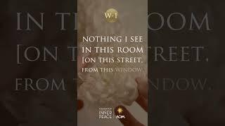 Workbook Lesson 1: Nothing I see in this room  means anything. #acim #acourseinmiracles #lesson