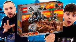 ОСТРОВ LEGO ДИНОЗАВРОВ! ПАПА РОБ И ЯРИК СОБИРАЮТ КОНСТРУКТОР ЛЕГО JURASSIC WORLD! СБОРНИК. 13+