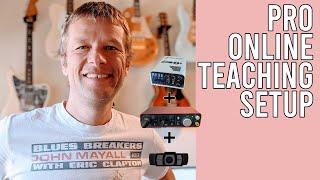 How to set up your online teaching studio - music teaching tech tips