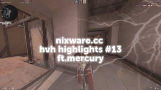 nixware v3 | HvH Highlights #13 / ft. mercury.lua (cfg update)