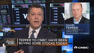 David Tepper buys stocks as market continues to fall