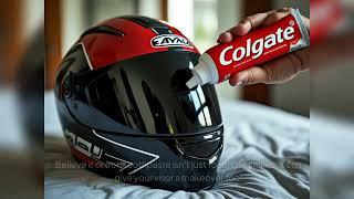 Easy Ways to Remove Scratches from a Motorbike Visor | DIY Repair Guide