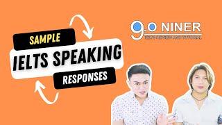 Sample IELTS Speaking Responses