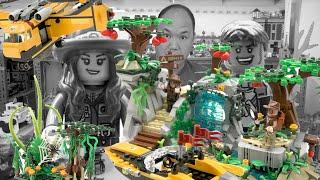 Forest Adventure Fall Into the Jungle + Exploration of Stone | Xingbao Brick Review XB15003\4
