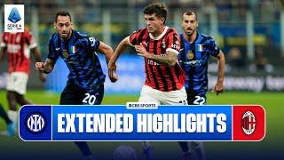 Inter vs. AC Milan: Extended Highlights | Serie A | CBS Sports Golazo