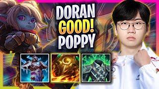 DORAN IS SO GOOD WITH POPPY TOP! - T1 Doran Plays Poppy TOP vs Wukong! | Season 2024