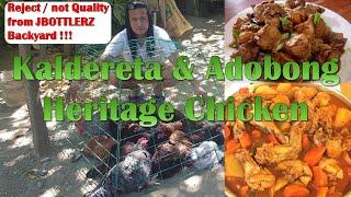 Reject / not Quality from JBOTTLERZ Chicken Backyard ''Adobo & Kaldereta''