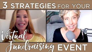 3 Strategies for Your Virtual Fundraising Event | Ep. #99