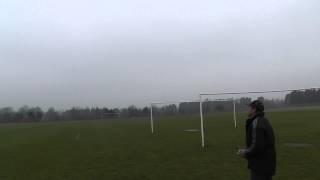Touch and in off the crossbar.