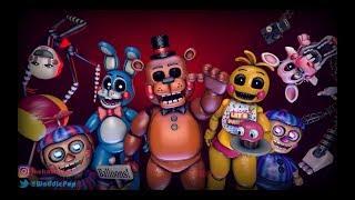 10 страшных сцен Той аниматроников с лица охранника FNAF 2 от канала Zapper 770