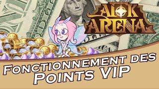 AFK ARENA: Fonctionnement des points VIP