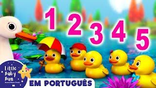  Cinco Patinhos  | 2 HORAS DE LBB! | Little Baby Bum em Português | Músicas Infantis