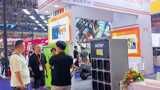  The booth on the Hexup . was very popular at the 2024 Chongqing Motorcycle Exhibition! 