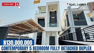 House for Sale in Lekki, Lagos Nigeria; Contemporary 5 Bedroom Detached Duplex for Sale in Ajah