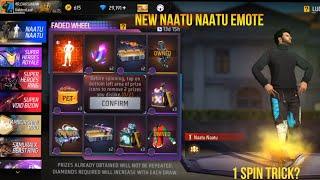 FREEFIRE NAATU NAATU EMOTE FADED WHEEL EVENT | FREEFIRE NEW EVENT | NEW FADED WHEEL EVENT #freefire