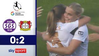 Leverkusenerinnen siegen in Unterzahl! | SGS Essen - Bayer 04 Leverkusen | Highlights - Frauen-BULI