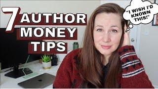 7 AUTHOR MONEY TIPS: these are the things I wish I'd known when I started self publishing