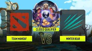 Dota2 - Team Mansaf vs Winter Bear - ESL One - Bangkok: MESWA Closed Qualifier