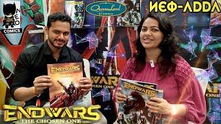 Endwars: The Chosen One & More from Queensland Studios| Neo-Adda at Kolkata Comic Con 2025 #comicon
