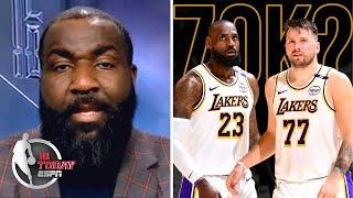 NBA TODAY | "Lakers are unbeatable right now" - Perk claims LeBron-Luka will win NBA title this year