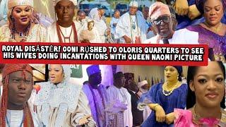 Ooni Rụ́shed to Oloris Quarters to See his Wives doing incantations with Queen Naomi Picture