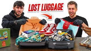 WE OPENED PEOPLE'S LOST LUGGAGE AND FOUND...