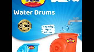 Mark Plast Unbreakable Water Drum Range