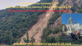 Durch die Wachau an der Donau auf dem Weg nach Istanbul Türkei die Tage 28 & 29