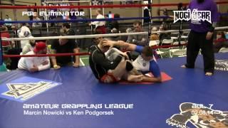 PGL Eliminator • Marcin Nowicki vs Ken Podgorsek at AGL 7 • Amateur Grappling League® Nogi Bear®