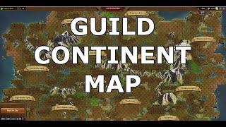 Forge of Empires: Guild Continent Map