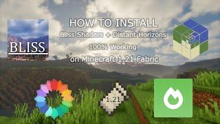 How to install Bliss Shaders with Distant Horizons