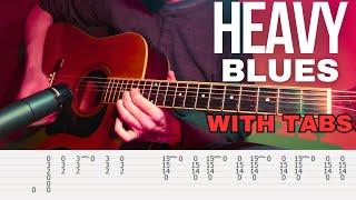 Heavy Acoustic Blues Rock in Double Drop C Tuning