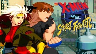 X-Men Vs Street Fighter - Ryu & Rogue