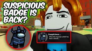 THE SUSPICIOUS BADGE HAS BEEN UPDATED... | Tower Defense Simulator | ROBLOX