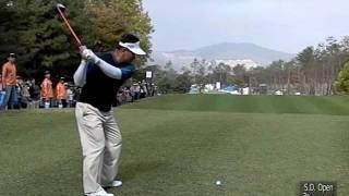 [300FPS SLOW] KJ Choi Driver with Practice swing (7)