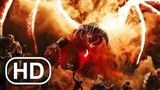 Sauron Balrog Vs Dragon Battle Scene 4K ULTRA HD Action