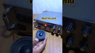  3 watts speaker sound test big amplifier se  #speaker #music #home speaker#sound check #sorts #yt