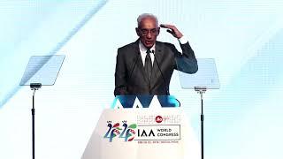 Day 1 - Srinivasan Swamy, Chairman and World President IAA at IAA World Congress 2019