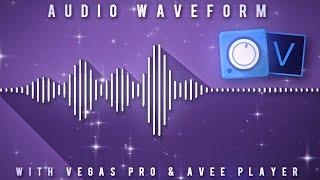 Audio waveform for Vegas pro | Avee Player & Vegas pro Tutorial