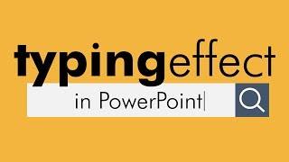 Creative Typing Effect in PowerPoint