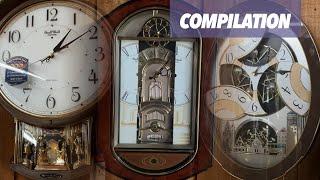 10 Minutes Of Rhythm Musical Clocks at Champ's Clock Shop | Compilation: Volume 5 (からくり時計の編纂)