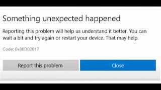 How to Fix Microsoft Store Error 0x80D02017