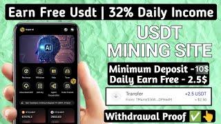 Super AI | New launch usdt investment project 2024 | best usdt earning sites 2024 | New usdt earning