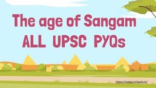 NCERT + ALL  UPSC PYQs  ON  SANGAM AGE  #prelims2025 #upsc #ias #iasmotivation #artandculture