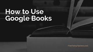 How to Use the New Version of Google Books